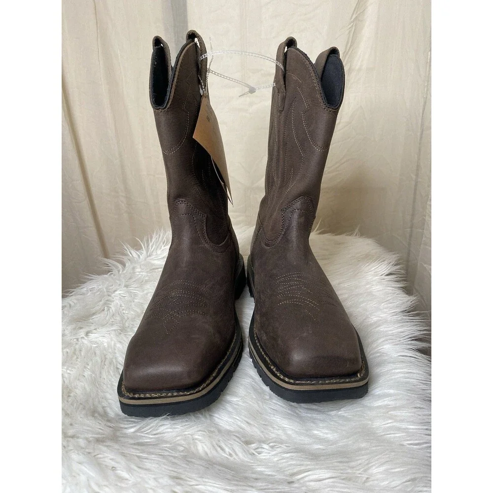 Men’s 10 D Irish Setter Red Wing 83979 Kittson Soft Square Toe Cowboy Work Boot